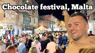 This is the CHOCOLATE FESTIVAL in Malta🤩 [upl. by Oicaro937]