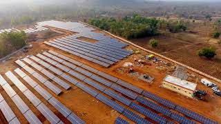 Solar Power Plant installed by Jakson Group for Jyoti Solar [upl. by Sundberg]