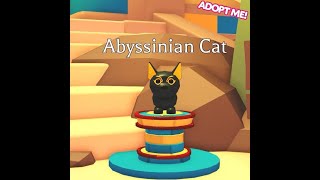 How to get the ABYSSINIAN CAT PET in ADOPT ME  Roblox [upl. by Nref703]