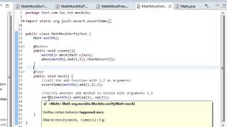 Mockito Tutorial [upl. by Eelaroc461]