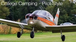 Not Your Average College Camping Trip  Its A Pilots Life [upl. by Yur]