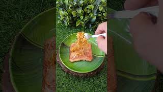 Maggi sandwich 🥪shorts meggimaggisandwich viralvideos [upl. by Neirb]