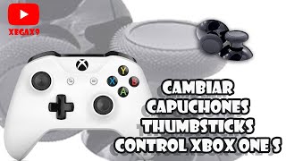 cambiar capuchones o thumbsticks a control Xbox One S [upl. by Maureene]