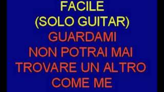 Vieni qui  Vasco Rossi  KARAOKE By Revolution music [upl. by Lemra]