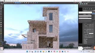 Vray 3Ds Max 2018 Exterior raw Render Easy setting [upl. by Irpak]