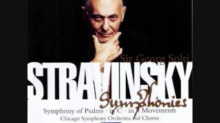 Stravinsky  Symphony of Psalms Mvmt I  92 [upl. by Latimer]