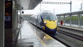 Video 63 Pictures of Trains at Ebbsfleet International 24052013 [upl. by Alfeus]