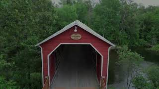 Pont couvert Beauséjour de Amqui au Québec [upl. by Recneps106]