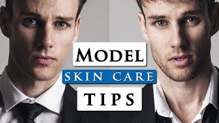 Male Model Skincare Routine  Best Skincare Products For Men [upl. by Maressa690]