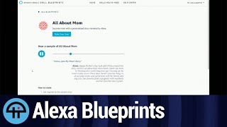 Program Your Amazon Echo with Alexa Blueprints [upl. by Engelbert]