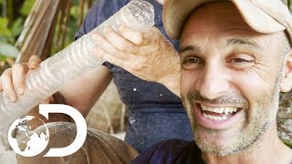 How To Turn Sea Water Into Drinking Water  Ed Stafford First Man Out [upl. by Meelak]