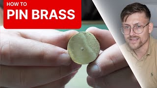 Learning Horology Part 1 Pinning Brass [upl. by Logan4]