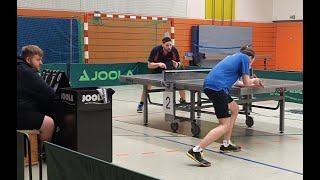 Michael Orhan VS Patrick Strahl 2107TTR TTC Düppel  12022022 [upl. by Ahsaele853]