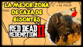 🔥 La MEJOR ZONA para CAZAR BISONTES en RED DEAD REDEMPTION 2 y como sacar la PIEL en PERFECTO ESTADO [upl. by Tibold]