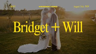 Bridget  Will An Intimate Backyard Wedding Video  Driggs Idaho [upl. by Clute695]