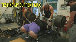 683 BENCH PRESS  GYM REAPER ROAD TO 700LBS [upl. by Chemosh]