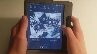 How comics and Manga look on Amazon Kindle Ereaders [upl. by Annabal]