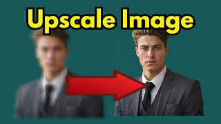 How To Upscale Image In Canva Fix Blurry Image [upl. by Monia]