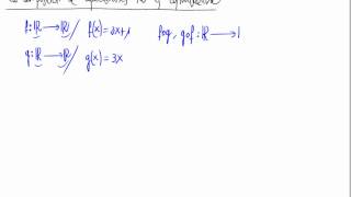 Propiedad conmutativa de la composición de aplicaciones [upl. by Weiman150]