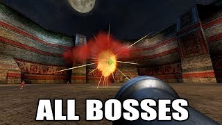 Serious Sam The Second Encounter  All Bosses With Cutscenes HD 1080p60 PC [upl. by Berget272]