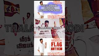 Thalapathy Vijay Flag anthem recreation version 2  TVK shorts tvk tvkvijay thalapathyvijay [upl. by Gwenette]