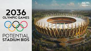 🌍 2036 Olympic Games Potential Stadium Bids [upl. by Schubert253]