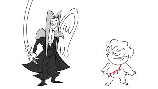 Oney Vs Sephiroth OneyPlays Animated [upl. by Maxim]