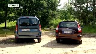 Dacia Logan MCV vs Lada Priora Wagon  Motor mobil [upl. by Roxanne584]