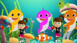 Tiny Ocean Baby shark Rhymes  Baby shark doo doo doo Song  Kids entertainment video  Kids Time [upl. by Gnous]