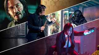 John Wick Franchises Best Scenes [upl. by Ted]