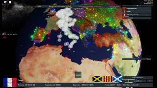 Forming the Franco British Union Part 4 Roblox Rise Of Nations [upl. by Asenaj787]