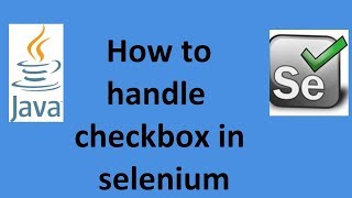 How to handle Checkbox in Selenium  Selenium Webdriver with Java tutorials [upl. by Suu717]