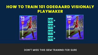 EFOOTBALL  🔥 Trick and How to Train 101 Odegaard Magician passer Card [upl. by Eberto]