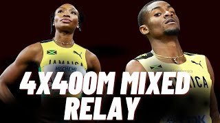 4x400m Mixed Relays Heats Paris Olympics 2024 Session 2 [upl. by Luba]