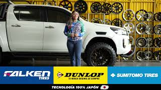 Personalización de Toyota Hilux con Falken Wildpeak MT y accesorios GO RHINO [upl. by Guthrey]