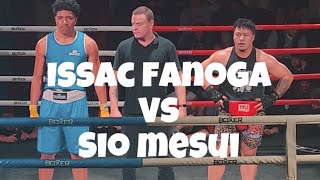 Issac Fanoga vs Sio Mesui [upl. by Helprin]