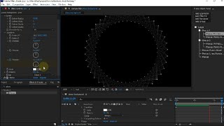 Create a motion design in after effect with plexus plugin [upl. by Karlyn110]