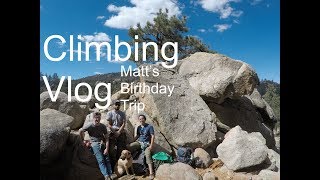 Medicine Man  Nervous Twitch  Holcomb Valley Sport Climbing  ClimbingVlog [upl. by Tavey]