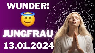 JUNGFRAU ♍️⭐️ EIN WUNDER FÜR DICH 😱 Horoskop  13Januar 2024 jungfrau tarot [upl. by Harri]