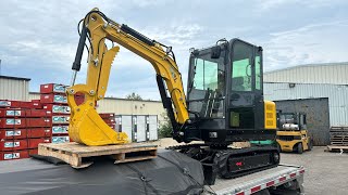 Unleash Power and Precision  35Ton CAEL Excavator Wider Cab Shipping Across Canada amp USA [upl. by Alden943]