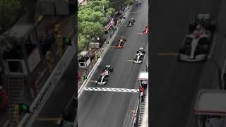 Monaco F1 2019 Formula 1 Race Start Lewis Hamilton P1 [upl. by Trebled476]