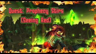 Prophecy Stirs Seeing Red Manari Questline [upl. by Ymmij]