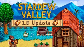 Stardew Valley 16 Update Gameplay New Map amp Joja Playthrough Part 1 [upl. by Asecnarf]