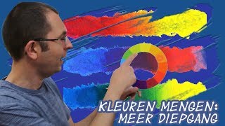 Kleuren mengen meer diepgang Acrylverf schilderles door Toon Nagtegaal [upl. by Naffets389]