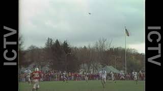 1992 Cortaca Jug Highlights ICTV Gridiron Report [upl. by Ahsimrac]