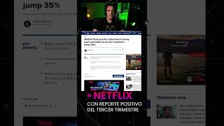 netflix incrementa ganancias noticiastecnologia [upl. by Corin626]