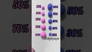 Pink vs light purple claymixingep263shortvideo [upl. by Helga157]