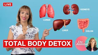 How to do a Total Body Detox  Dr Janine Live [upl. by Brunk602]