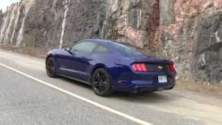 2015 Ford Mustang EcoBoost Test Drive [upl. by Rengia]