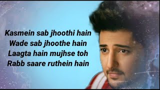 Mujhe Peene Do Darshan Raval 20 Lyrics Unacademy MTV  Gaane Ke Lyrics Lyrics [upl. by Nalepka]